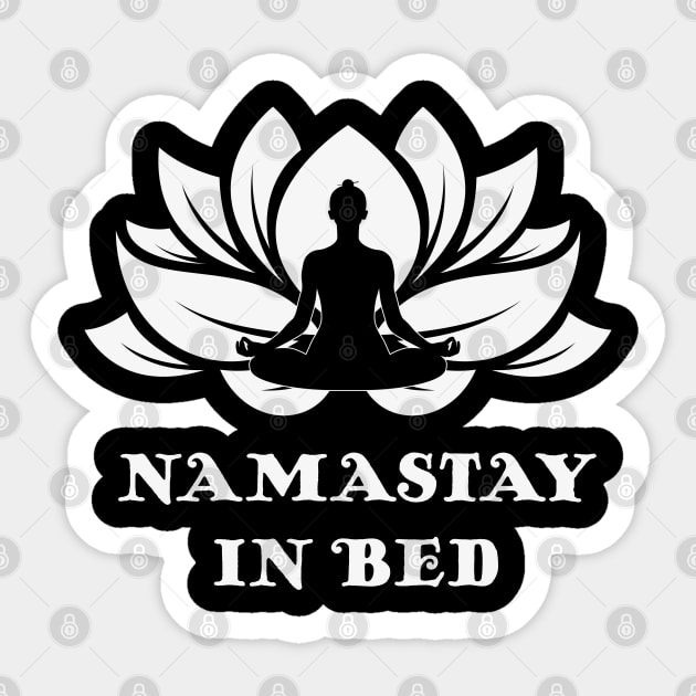Yoga Serenity: Balance, Mindfulness, and Inner Peace Sticker by Steve